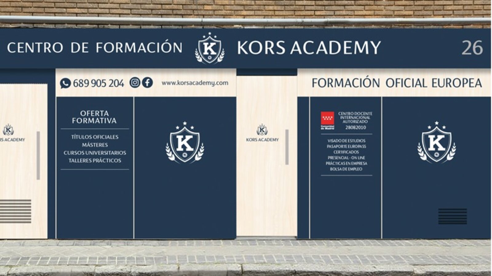 CENTRO DOCENTE AUTORIZADO POR LA COMUNIDAD DE MADRID ESPECIALIZADO EN ESTÉTICA AVANZADA, EMPRENDIMIENTO Y MARKETING CON NÚMERO 28082010